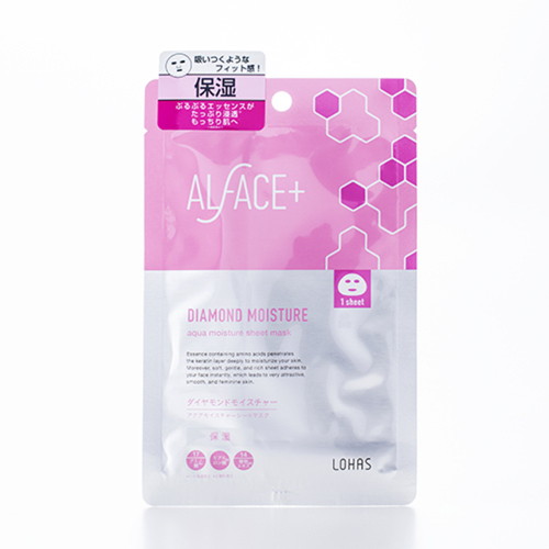 ALFACE+ ダイアモンドモイスチャー アクアモイスチャー シートマスク