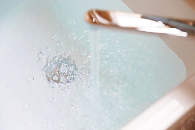 痩せる入浴方法（1）40℃×20分の高温入浴方法で基礎代謝アップ