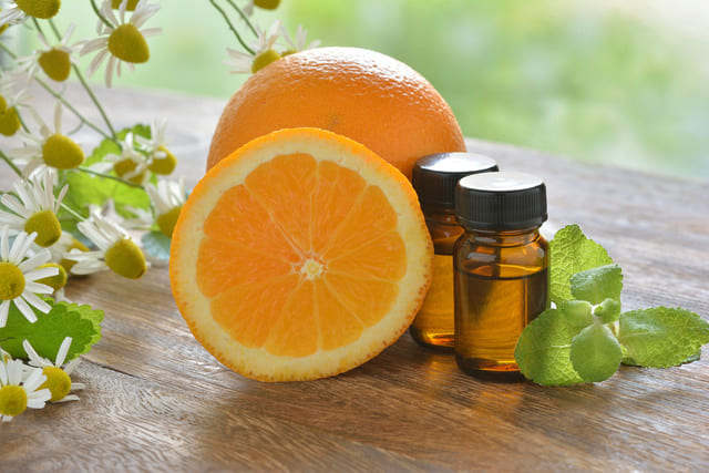 【注意点3】柑橘系の精油は刺激を感じる場合がある