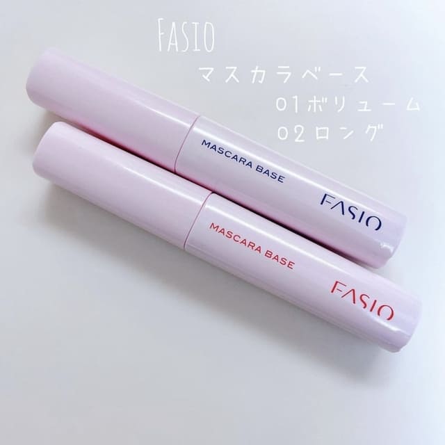 【FASIO】3種類の繊維入りでロングまつ毛をゲット！