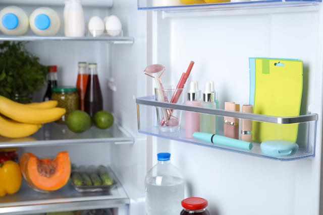 化粧水は冷蔵庫で保管する