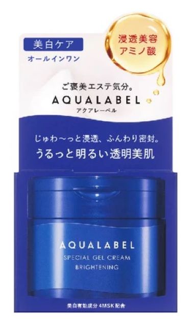 【AQUALABEL】みずみずしい感触に変化する美白*¹ケア用オールインワン